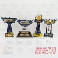 READY - Piala Mobile Legends, Trophy Mobile Legends, Piala MLBB UK. 20X10 J01