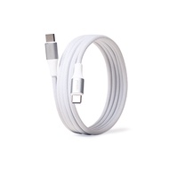 Fieri Kabel Charger Magnetik 65W Type C to C – 1.5 M C938 Braided Nylon PremiumSelf-Coiling Fast Cha
