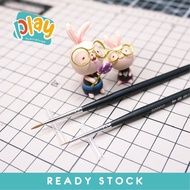 PlayClay ❤Ready Stock❤000 Brush 00000 Brush Detail Line Painting Brush 000号00000号超细勾线笔面相笔