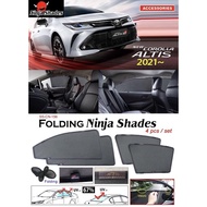 Toyota altis corolla 2021 2022 2023 window door sun shade shades sunshade sunshades cover curtain vi