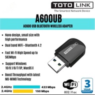Totolink A600UB AC600 USB Dual Band WiFi and Bluetooth receiver