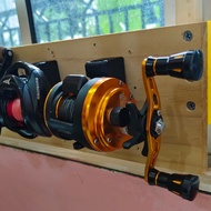 Fishing Reel Bait Casting Reel Organizers Holder Fishing Reel Wall Mount Rack