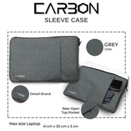 CARBON Laptop Sleeve Case Softcase Laptop Bag 15-16" Inch 15 16 Inch