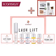 ICONSIGN Lash Lift Kit Eyebrow Tint/Lash Extension Perm Tools Brush/Lash Lift Kit With Tint Black