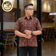 COUPLE DRESS DAN KEMEJA BROKAT BATIK SRAGEN- JAHITAN BUTIK YENI BAGARIANG