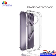 Huawei Pura 80 Pro | 80 Ultra | Pura 70 | P70 Pro | Ultra | P60 Pro Transparent Protection Shockproo