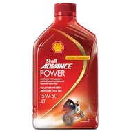 Shell Advance 4T POWER 15W-50 Fully Synthetic 1 Motor Oil For 1l 4-Stroke Motorcycle