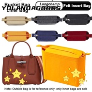 YOLA Insert Bag, Bucket Bag Multi-Pocket Liner Bag, Travel Felt Storage Bags Bag Organizer for Longchamp LE PLIAGE/ROSEAU