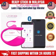 Lovense Lush 3 App Controlled Egg Vibrator Apps Wireless Remote Bluetooth Premium Powerful Vibration