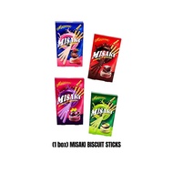 ***1 BOX *** 32g (ALIBABA) MACARON MISAKI Biscuit Sticks HALAL