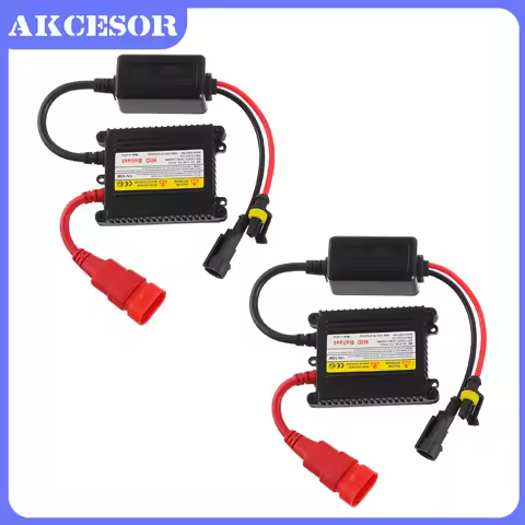 2 Pcs HID Ballast Super Slim 55W Car Xenon Light Stabilizer DC 12V for D1 D2 D3 D4 H1 H4 H3 H7 H8 H9