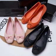 100melissas * Ladies Jelly Shoes Bow Knot Shoes Square Toe Sandals