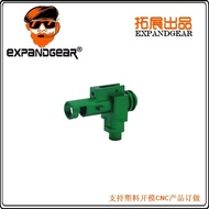 EG 7075 Aviation Aluminum M4 Head Toy Model Decoration No.2M4A1 Suitable for HK416 Jinming LDT Excit