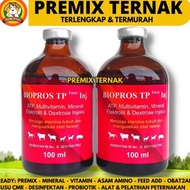 Termurah !!! BIOPROS TP FORTE 100ML VADCO - Vitamin Penguat Otot Hewan Sapi Kambing Anti Ambruk Like
