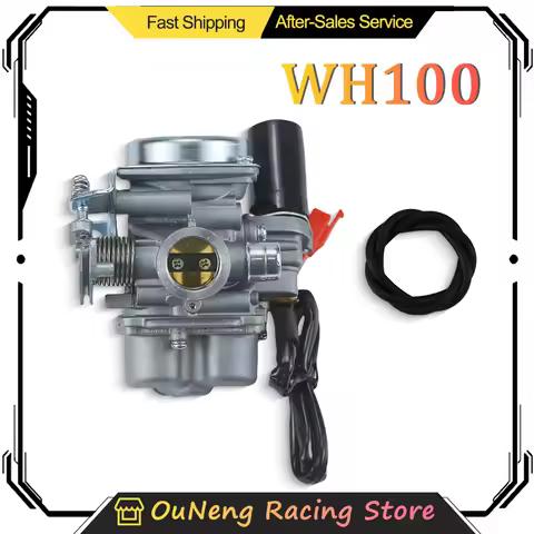 Motorcycle Carburetor For Honda WH100 Lead 100 4 Stroke 100cc Scooter ATV Carb Motorcycle Engine Par