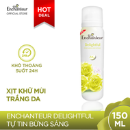 Xịt khử mùi nước hoa Enchanteur Delightful