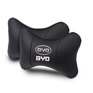 Breathable Leather Headrest Neck Pillow Car Head Neck Pillow For BYD Atto 3 Atto 3 EV Yuan Plus 2022