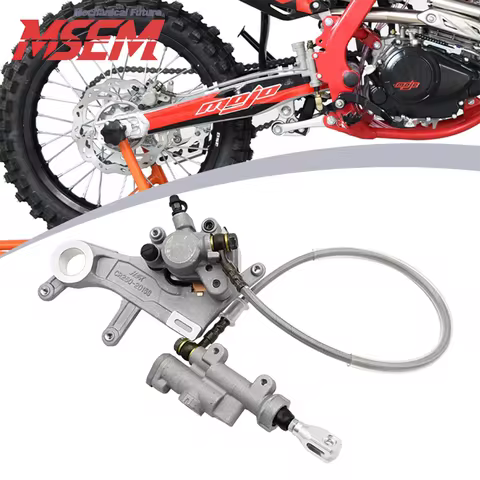 Motorcycle Rear Brake Caliper Hydraulic Brake Pump Assembly For Honda CR 125R CRF 250R CRF 450R 2002