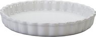 Le Creuset Stoneware Tart Dish, 1.5 qt. (9"), White