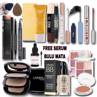 [A061SR] Paket Make Up Set Kosmetik Lameila Varian Lengkap 13 In 1 Terlaris FREE SERUM BULU MATA / P