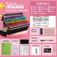 แท้ Touch Dual-head น้ํามันและสีน้ํา Marker ปากกา 48 สี Art Drawing Professional หมึกเติมไม่ซีดจางสํ