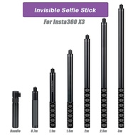 FOr insta 360 1.2M Invisible Selfie Stick For Insta360 X5 X4 X3/X2 Selfie Stick Bullet Time Bundle H