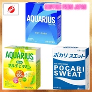 [From JAPAN]Aquarius Pocari Sweat Lemon Powder Heat Stroke Prevention 2024 Heat Protection Hydration