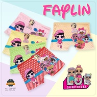 FAYLIN | Celana Dalam Boxer Anak Perempuan / CD Dalaman Short anak Cewek Motif LOL