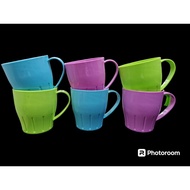 (3pcs) STRIPED CUPS L 032 THICK CUPS/ THICK CUPS BREAKPROOF CUPS