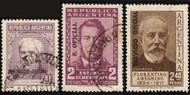 阿根廷公務郵票_名人_1957_1098 →逗^郵舖←