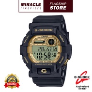 Casio G-Shock GD-350GB-1/ GD-350GB-1 / GD-350GB / GD-350 GOLD Black Resin Band Men Watch