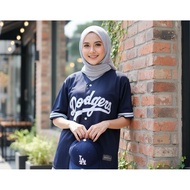 Baseball Jersey Dodgers navy Baseball Shirt