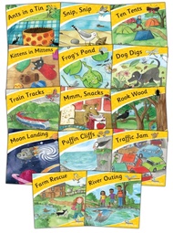 Jolly Phonics Little Word Books set of 14 books