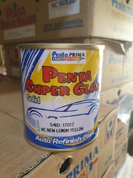 Cat PENTA SUPER GLOSS SOLID NC NEW LEMON YELLOW  - KUNING  ISI 200 GRAM / CAT MOBIL / MOTOR / DUCO /