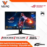 ASUS ROG Swift PG32UQ, 32 inch 4K HDR 144Hz DSC HDMI 2.1 Gaming Monitor, UHD (3840 x 2160), IPS, 1ms, G-SYNC Compatible