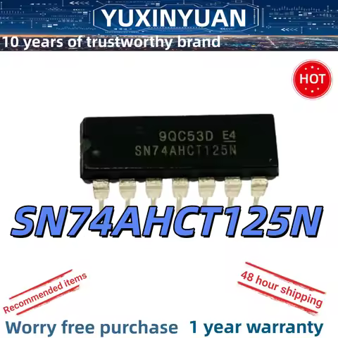10pcs New SN74AHCT125N 74AHCT125N 74AHCT125