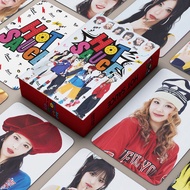 55张BABYMONSTER新专辑《HOT SAUCE》应援LOMO卡BM小怪兽自制小卡55 new BABYMONSTER20260116