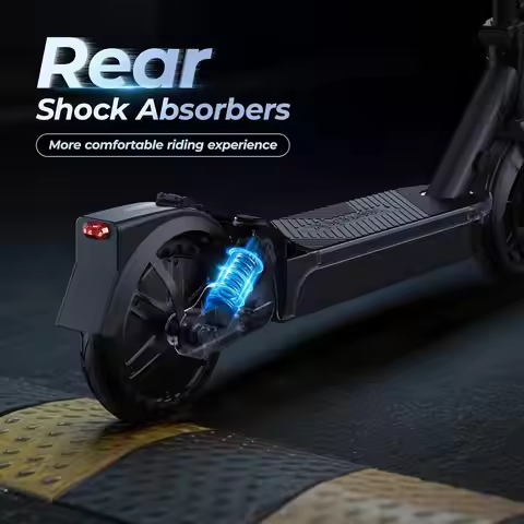 High Speed Electric Scooter Foldable E-scooter 500W 20 Mile Max Range 8.5 Inch Tire Double Suspensio