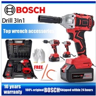 【Flash Sale】Original Bosch Cordless Electric Impact Drill 3In1 Cordless Impact Wrench / Screwdriver 