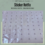 New Arrival Sticker Hotfix Batu Manik Tampal Copy Swk Kod 176