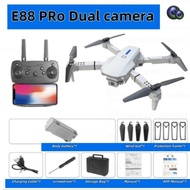 Drone E88 Pro PROR dengan Kamera HD 4K & Fungsi Elak Halangan Inframerah - Bateri 3.7V 1800mAh Jarak