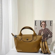 S5282-Longchamp Le Pliage Xtra XS煙草色手提斜背包