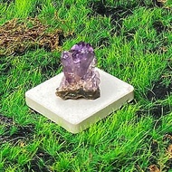 能量擺飾-天然原皮原礦可愛紫水晶晶簇 快速出貨 財運水晶