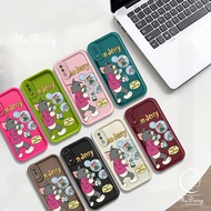 Cartoon Cute Tom Cat Blow Bubbles Phone Casing For Samsung Galaxy A02 A02S A03S A03 Core A04 A05 A05