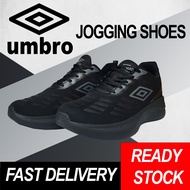 【Original】Umbro Jogging Shoes Full Black (FBLK) High Quality