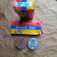 Disc brake pads HONDA gl100 gl125