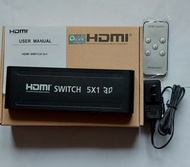 全新 HDMI switch 5X1