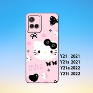 Softcase vivo Y21, vivo Y21S, vivo Y21A,vivo Y21T _Silicone Casing Hp Black Rubber Flexible Thick