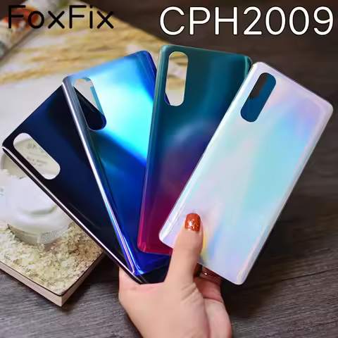 Transparent Clear Back Glass Cover For OPPO Reno3 Pro 5G Battery Door Panel Rear Housing Case Replac