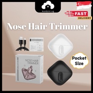 [SG] Portable Electric Nose Hair Ear Hair Trimmer for Men Women Painless Electric Ear and Nose Hair 